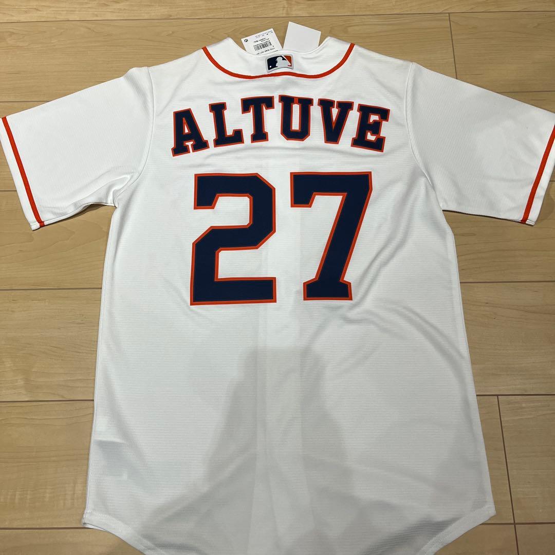 NIKE ASTROS MLBベースボールシャツ　S訳あり新品