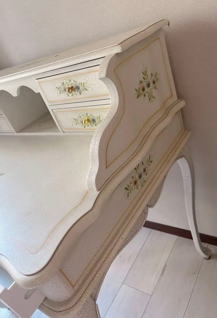 【学習机】 幅94cm 猫脚家具 ヨーロピアン調