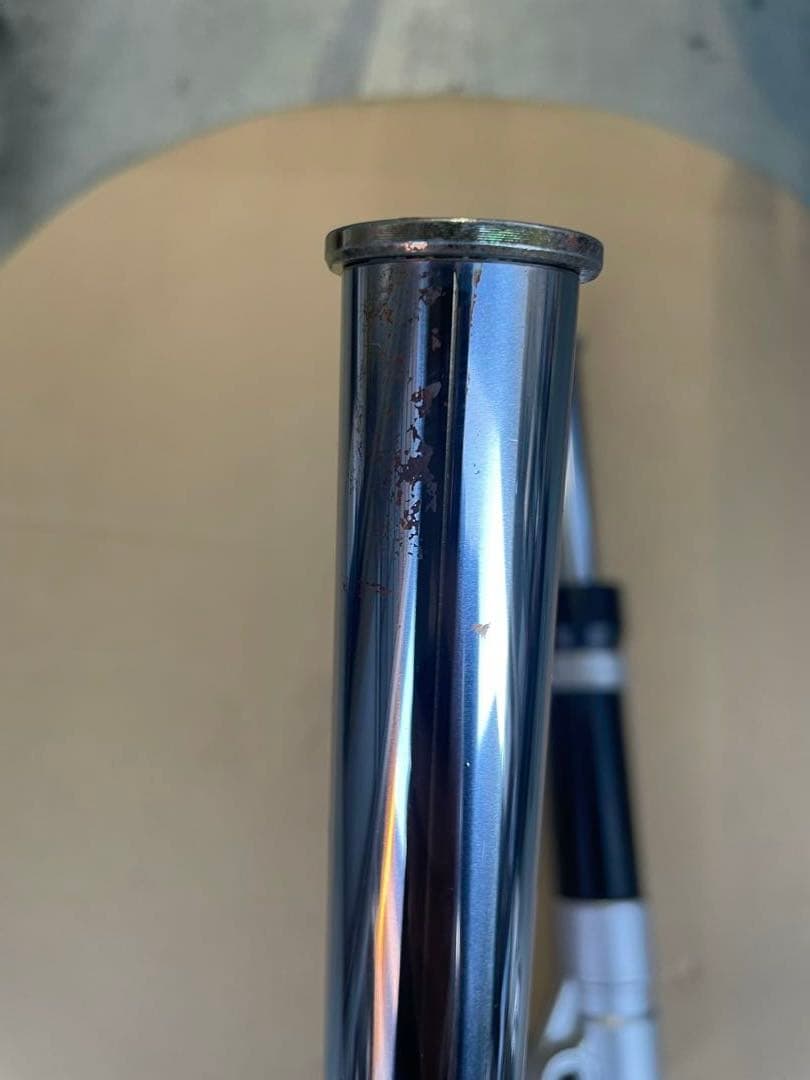 グランドアクシス100 社外フロントフォーク