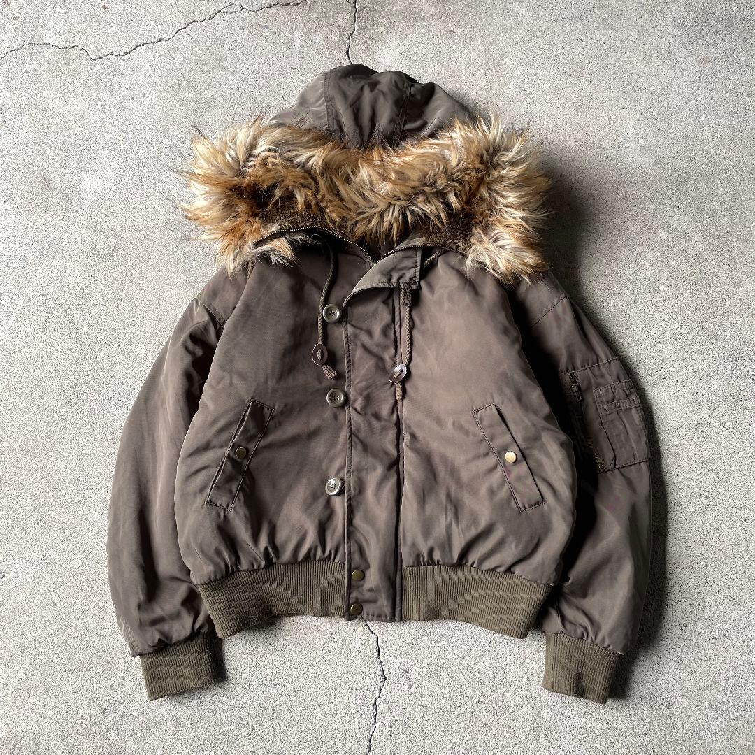 military type n2b flight jacket n-2b 短丈