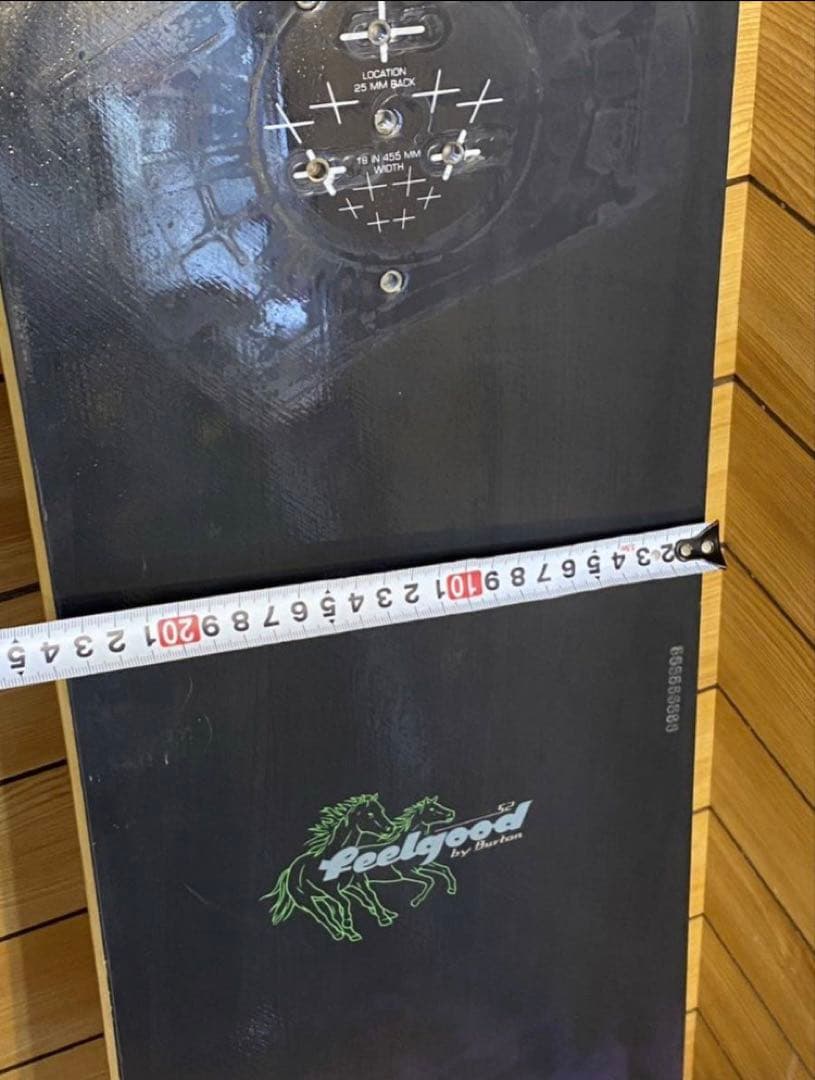 レア！　バートン　152cm フィールグッド　キャンバー　スノーボード　板