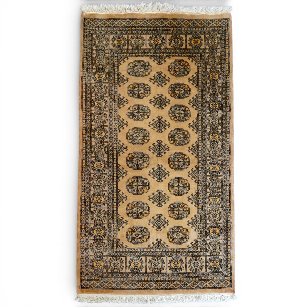 155×94cm パキスタン手織り絨毯 トライバルラグ. ペルシャ絨毯