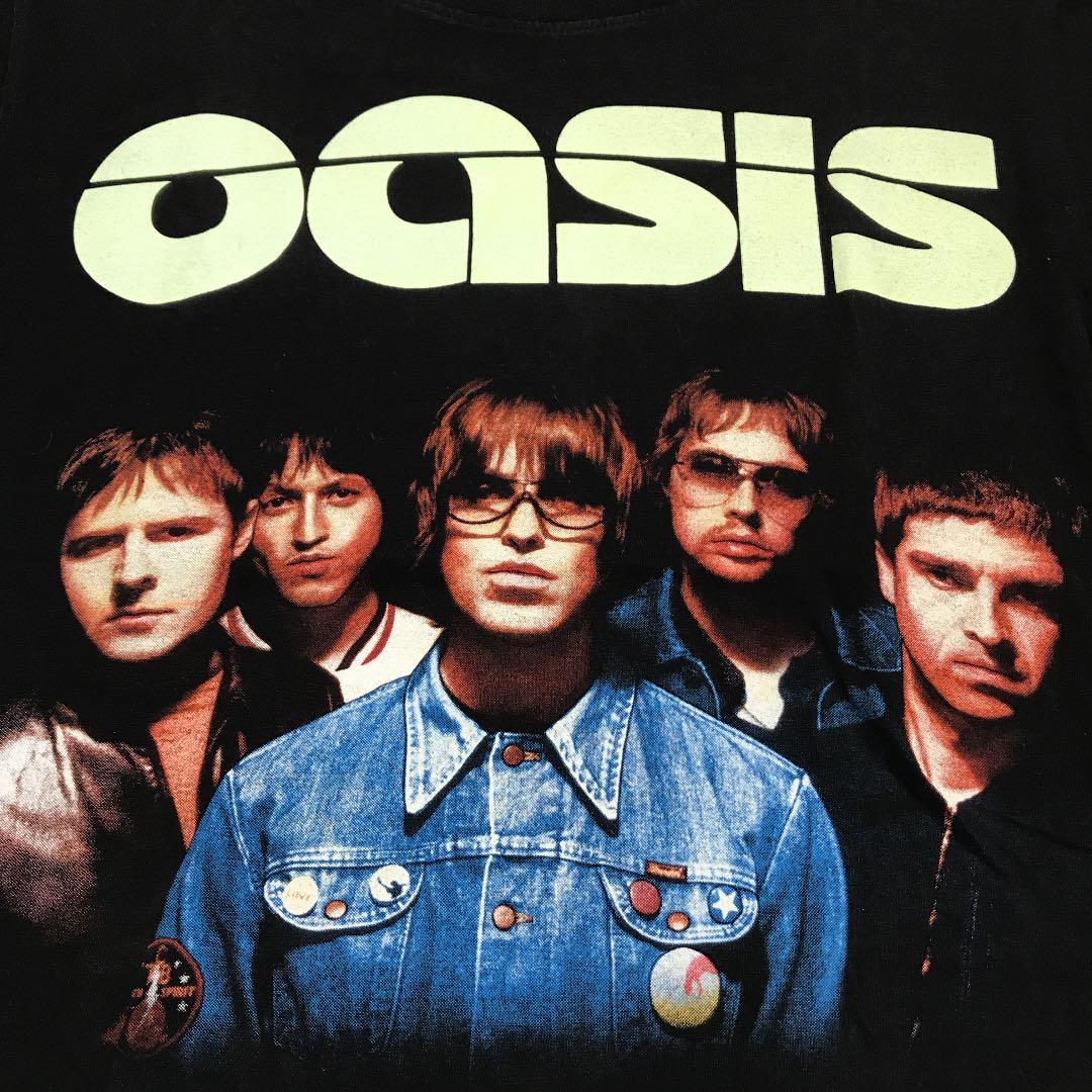 90'sビンテージ古着！ oasis オアシス バンドTシャツ ロックTシャツ