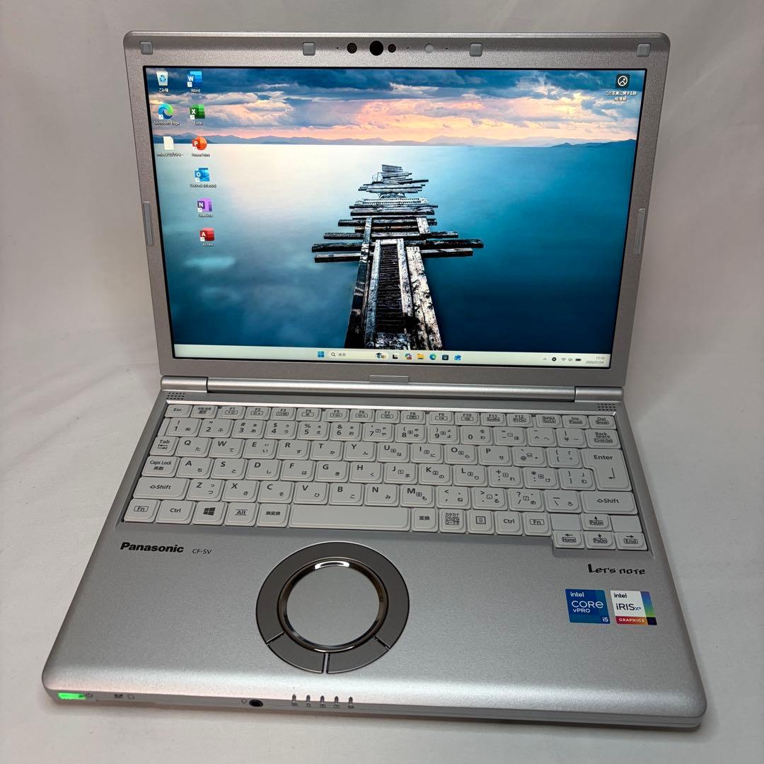 美品 累積 140時間 CF-SV1 11世代 i5 16GB 256 オフィス