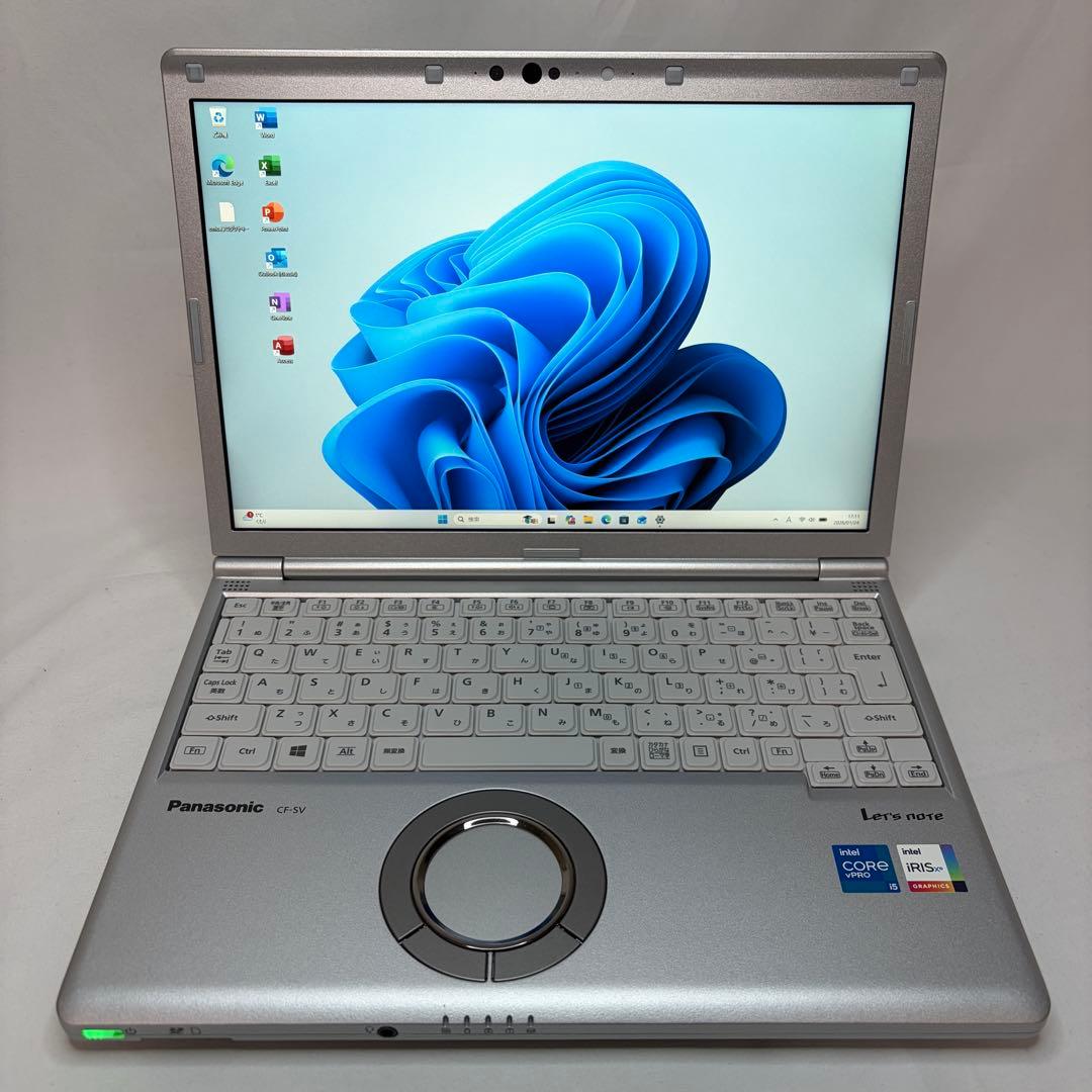 美品 累積 140時間 CF-SV1 11世代 i5 16GB 256 オフィス