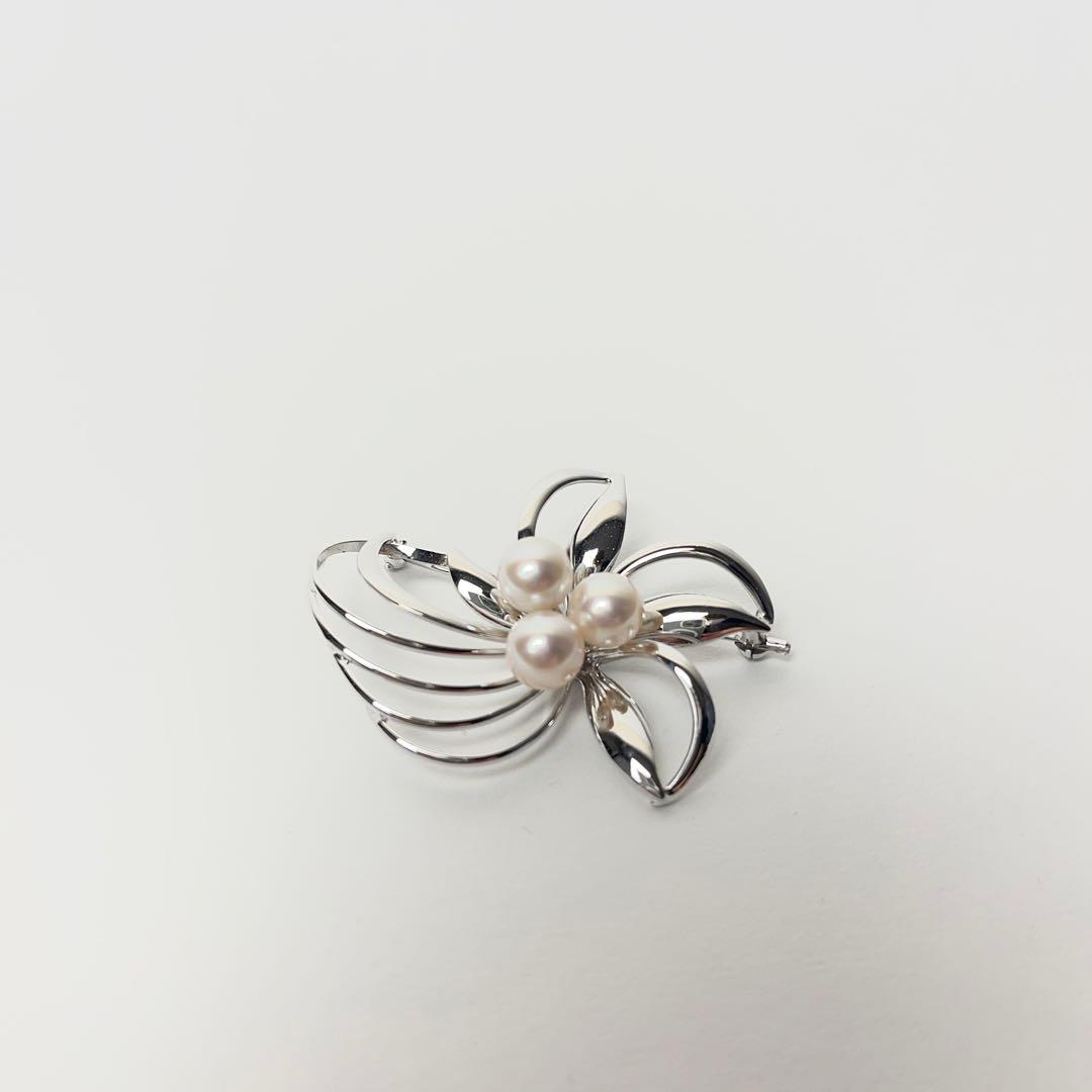 本真珠パールブローチ シルバー製 新品未使用品 - メルカリ