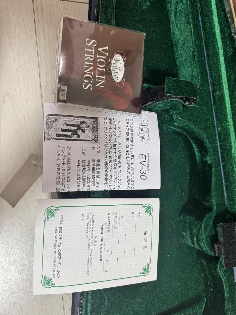 あ*も様 Hallstatt EV-30/TRD エレクトリックバイオリン