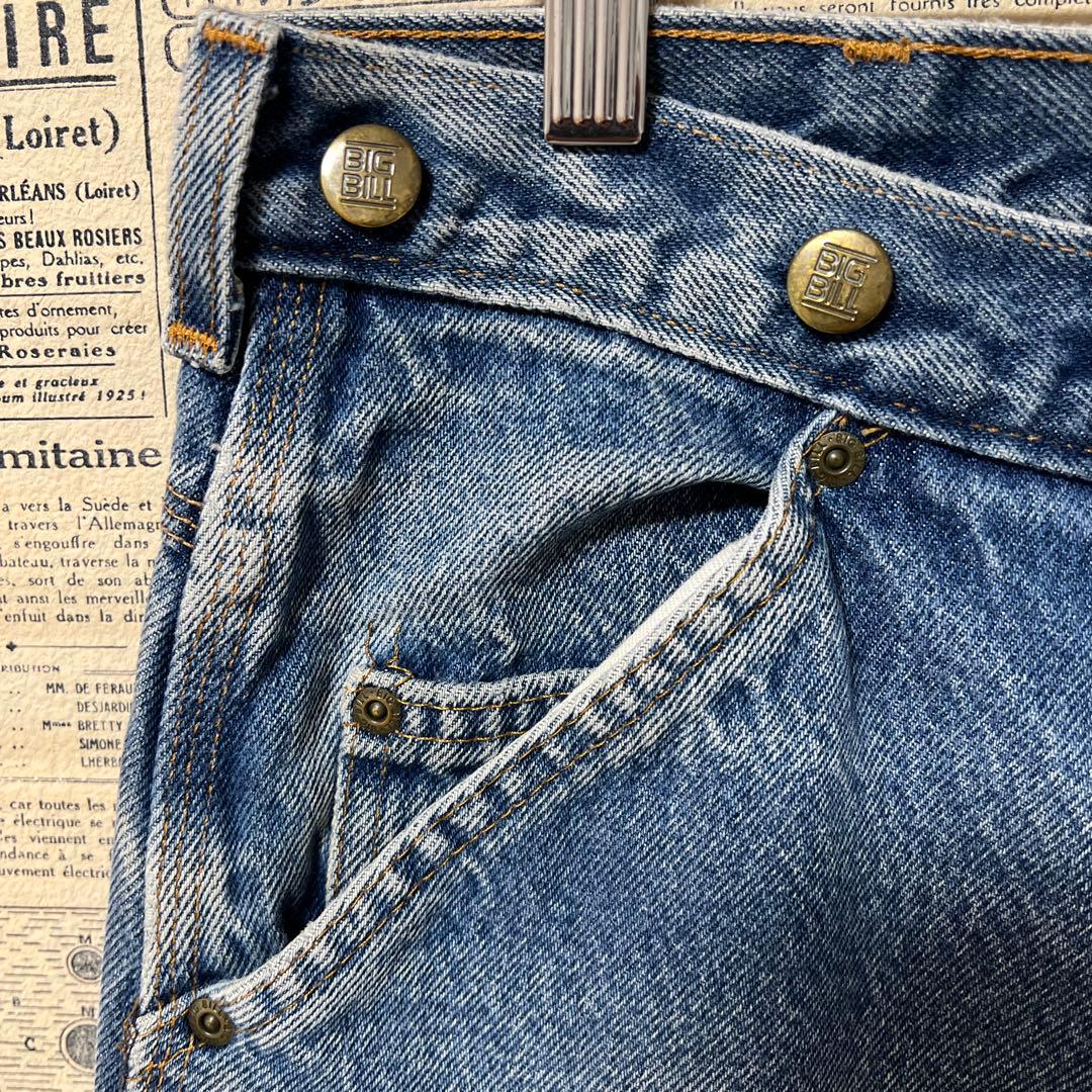BIG BILL ペインターデニムパンツ　1983年製　カナダ製　超レア　W36