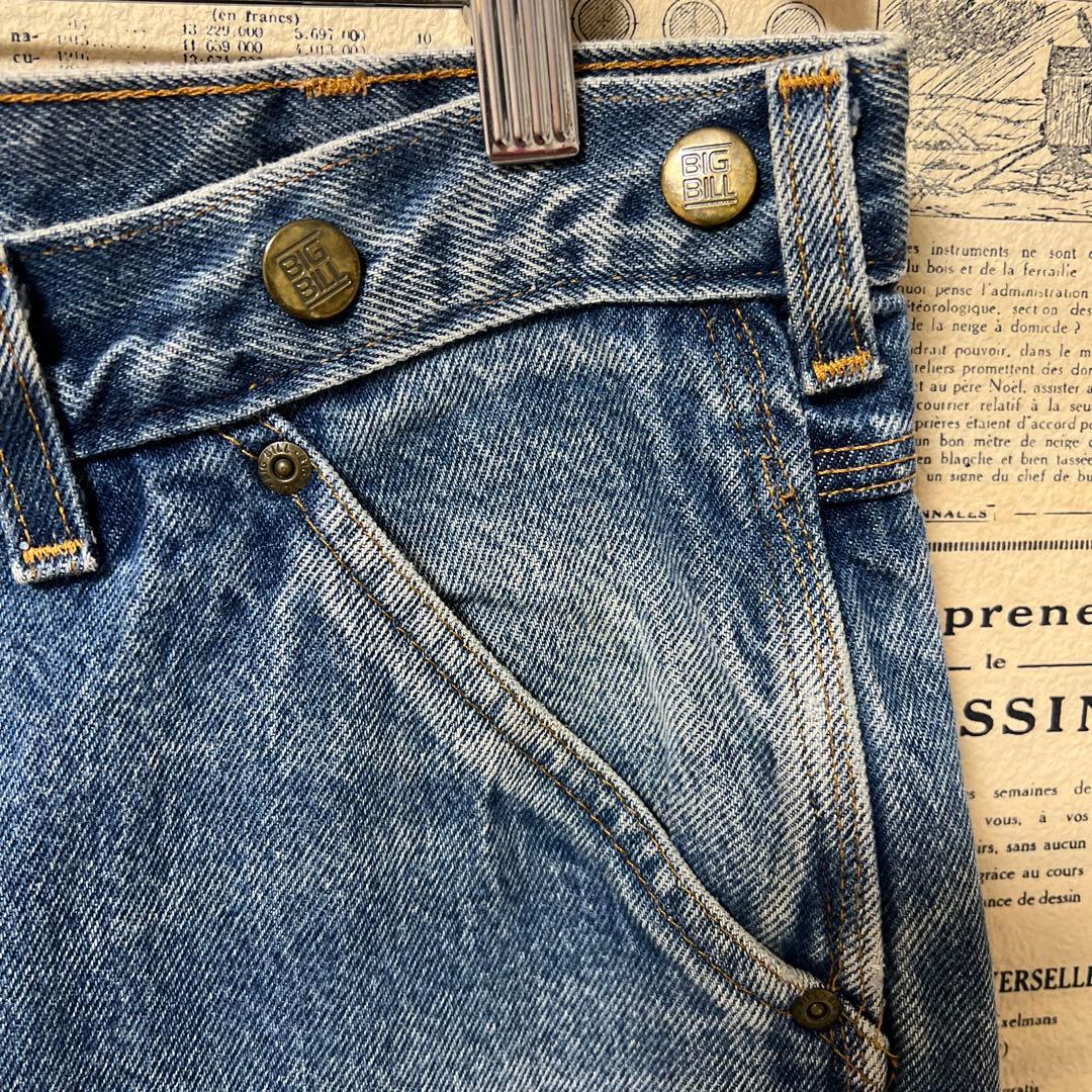 BIG BILL ペインターデニムパンツ　1983年製　カナダ製　超レア　W36