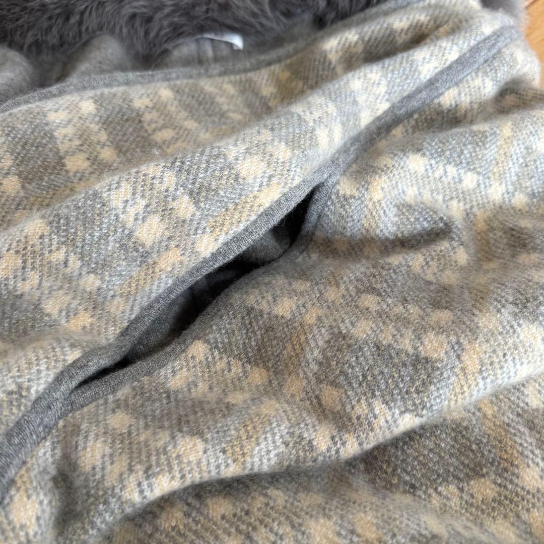 おまとめ☆イタリア製カシミヤ100 ニットケープ & ミンクヤーンジャケット