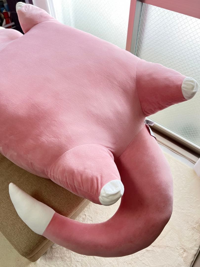 等身大ヤドン　ぬいぐるみ　2024年4月購入