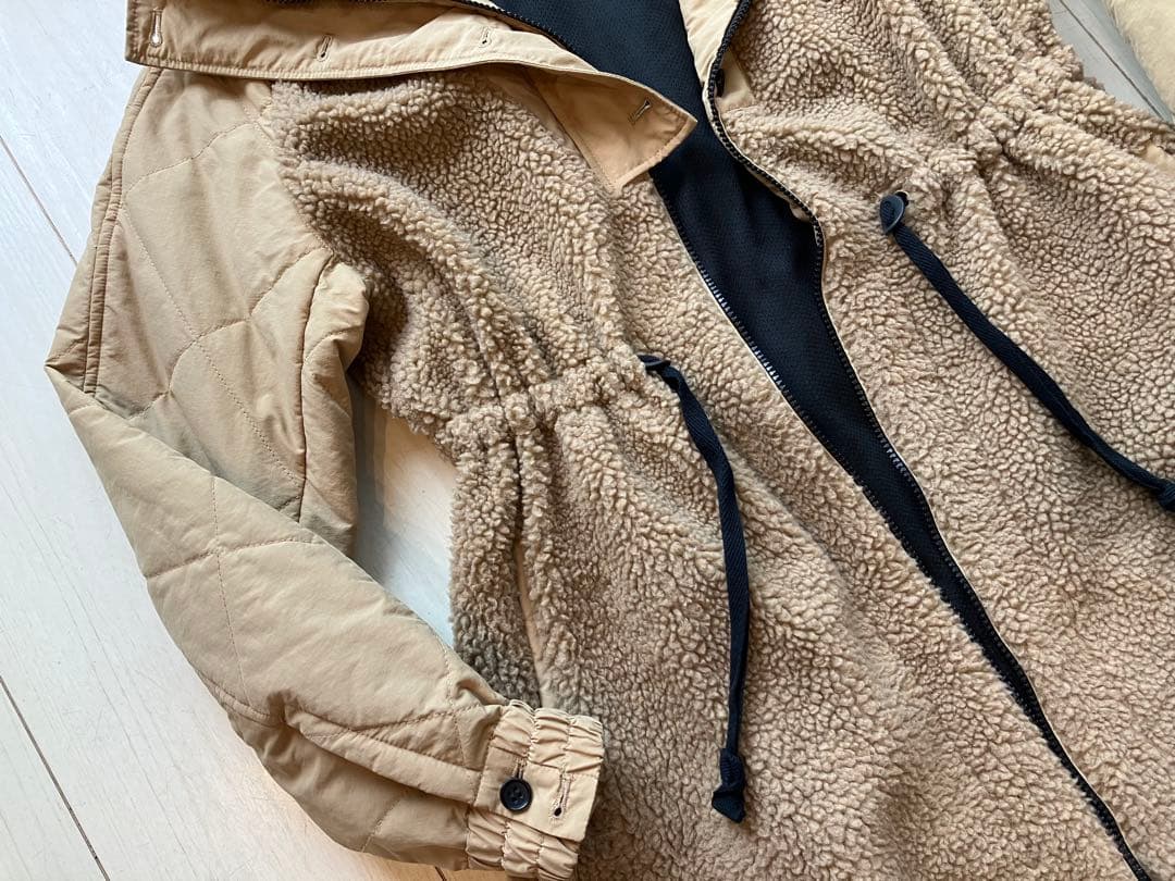 ming様専用＊美品＊デミルクスビームス＊キルティングボアコンビコート