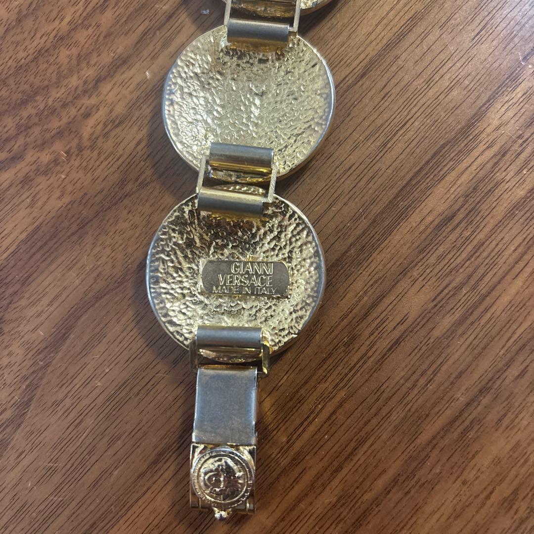 GianniVersace ヴェルサーチ　ライオン　ブレスレット　GD