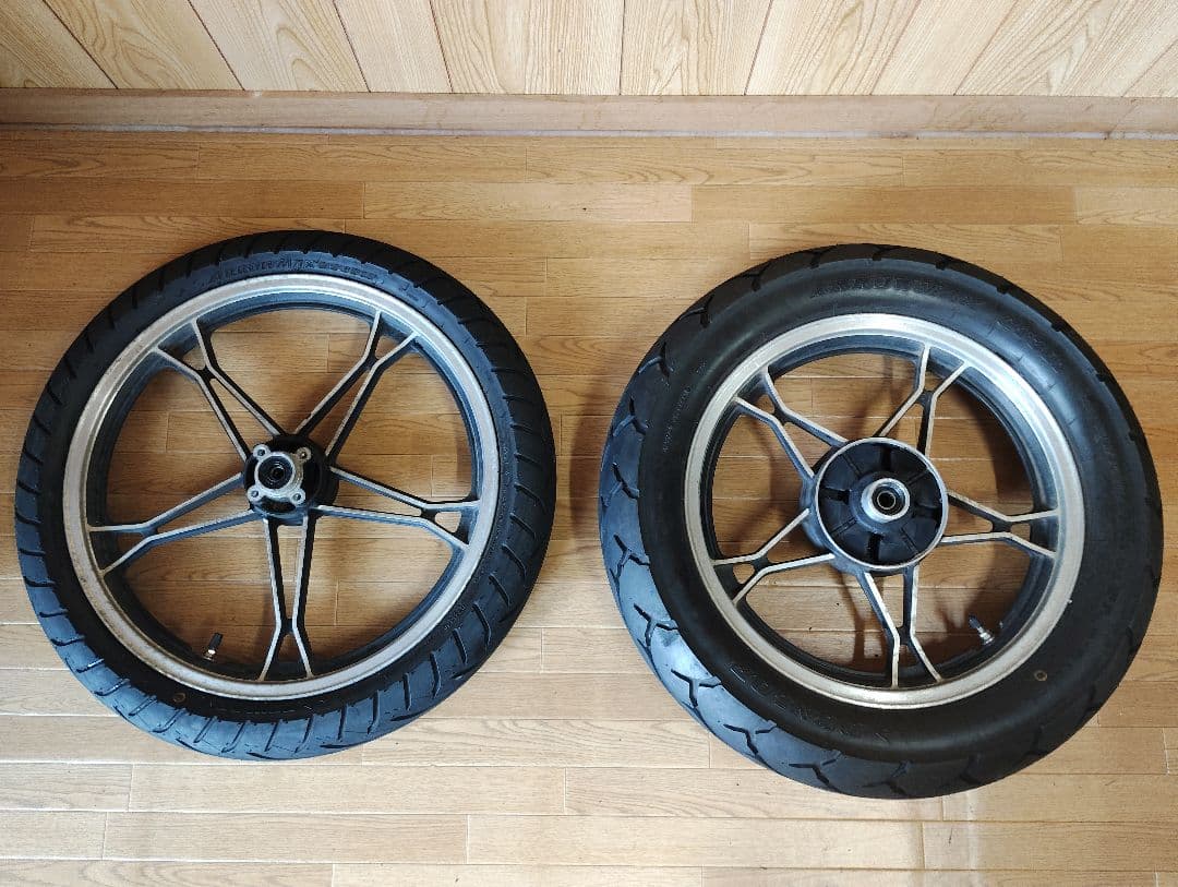 GN125H　チューブレスタイヤ　純正ホイール付き前後セット jline_motoline-070