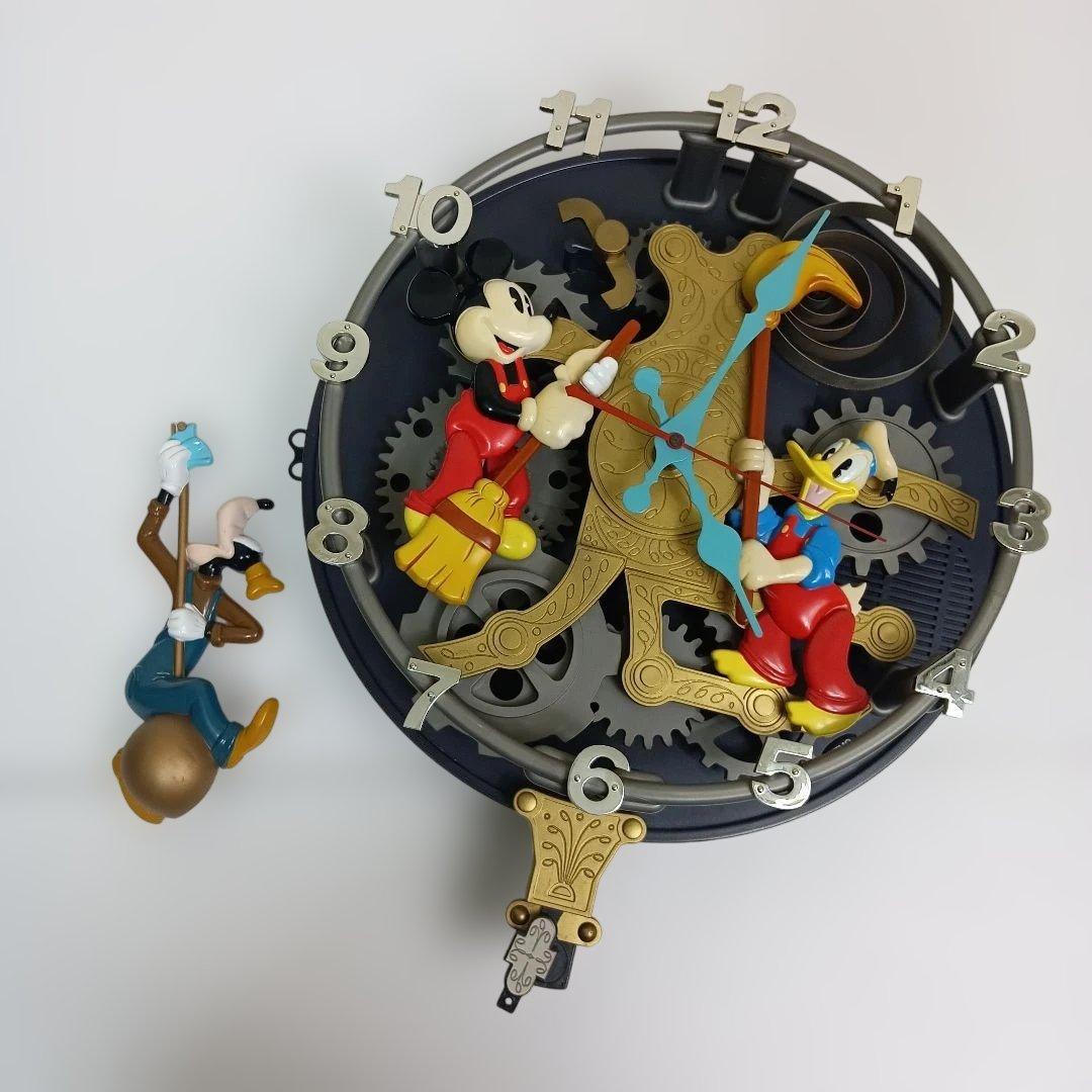 稼働品PEAQ Disney talking wall clock からくり時計