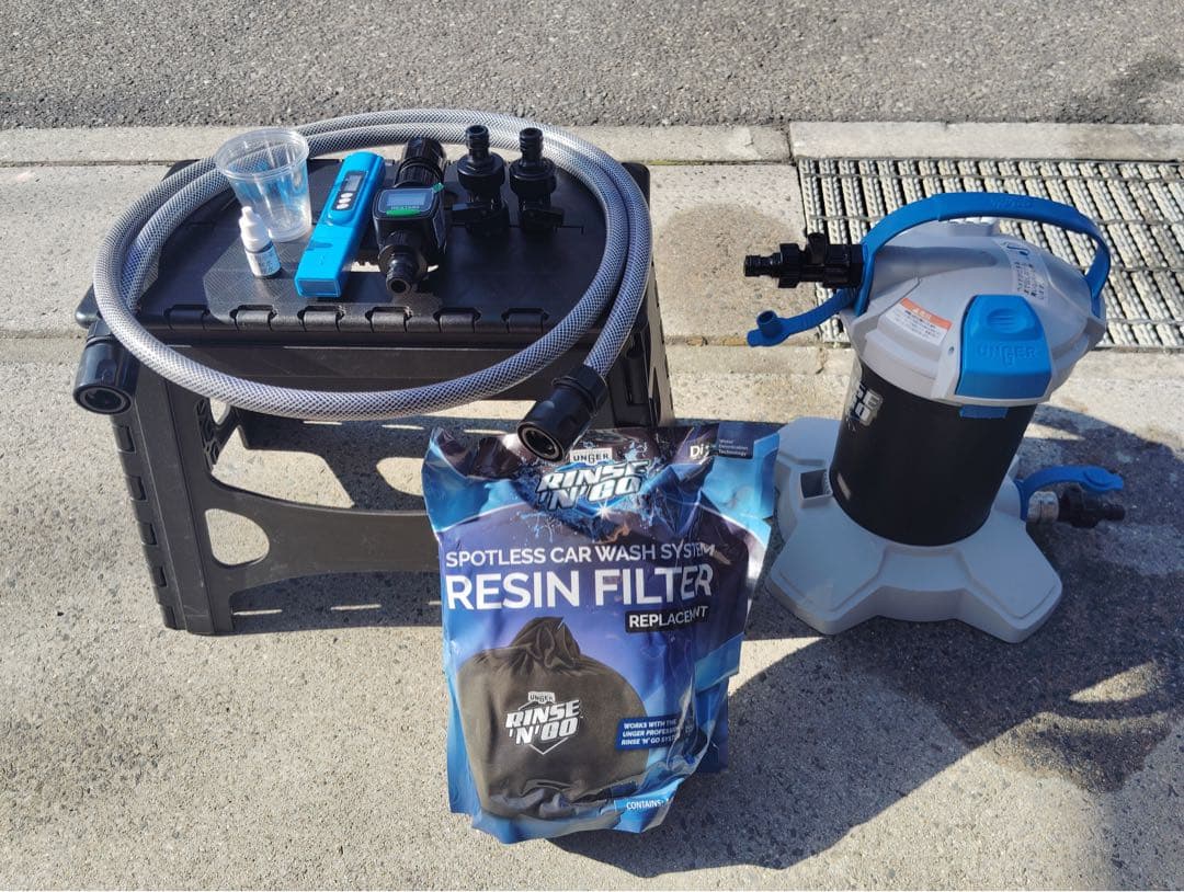 ウンガー純水器(軟水器) ◇限定値引き 大容量耐圧洗車用軟水器