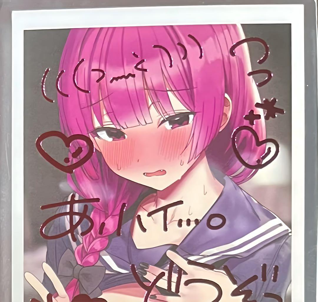 C107 ろうか 会場限定 チェキ風イラストカード きくり ぼっちざろっく