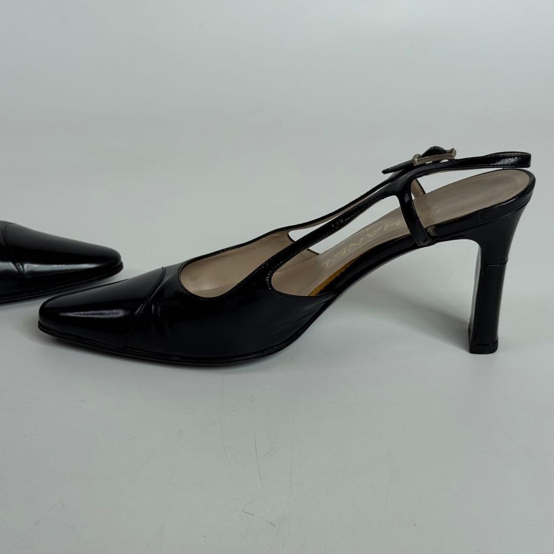 CHANEL シャネル レザーハイヒール パンプス 22.5cm C578