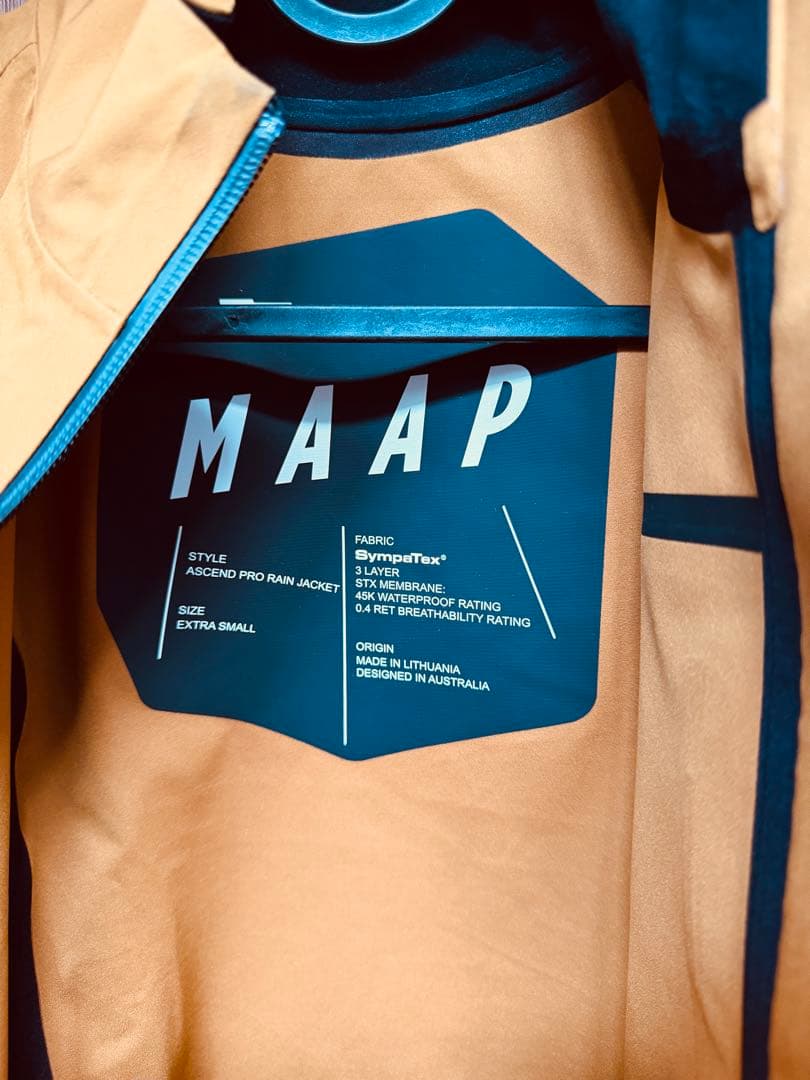  ASCEND PRO RAIN JACKET レインジャケット