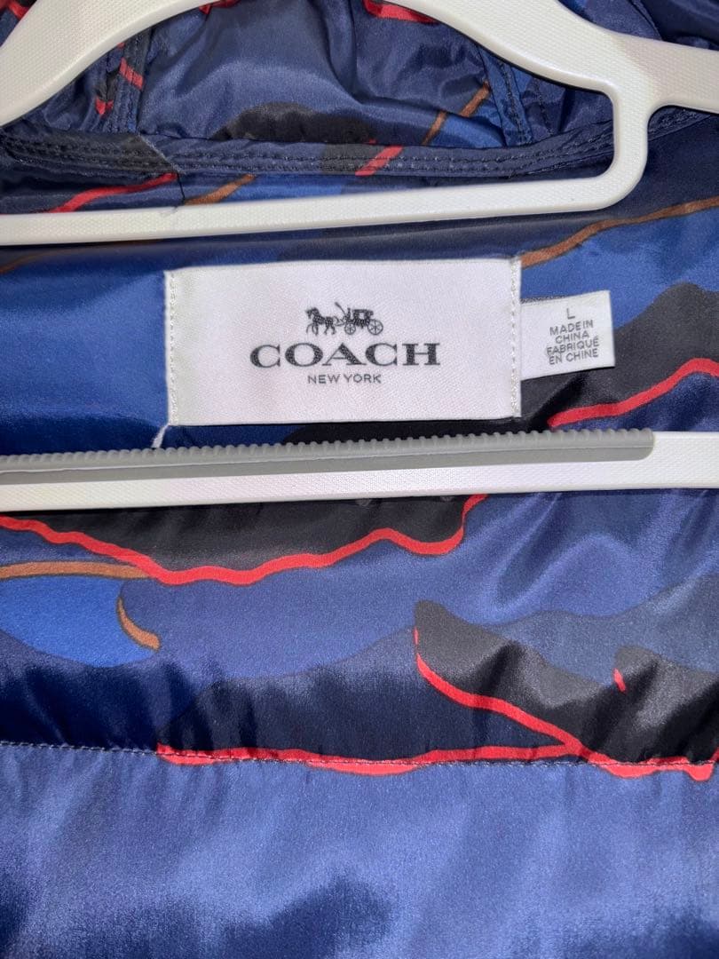 【月曜まで】極美品 COACH コート 3way モッズコート ダウンライナー