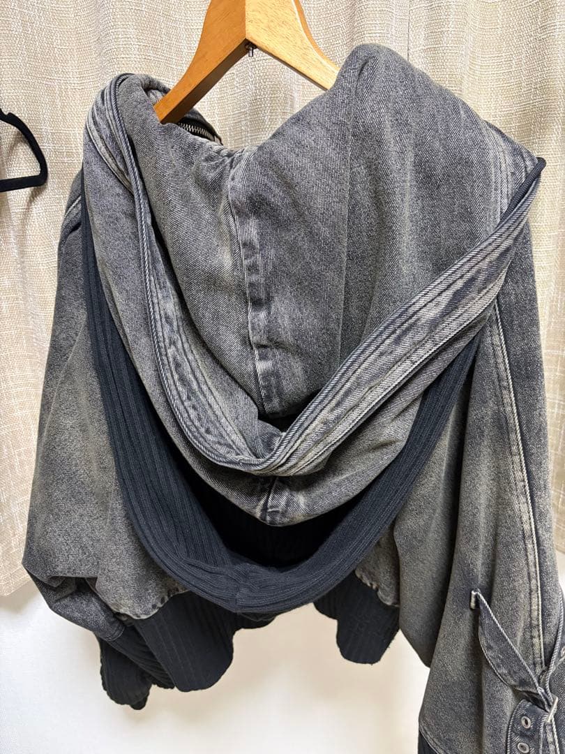 ジャケット・アウター NO/FAITH STUDIOS BOMBER DENIM JACKET