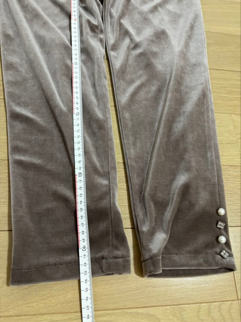 ルネ rene ベロアパンツ