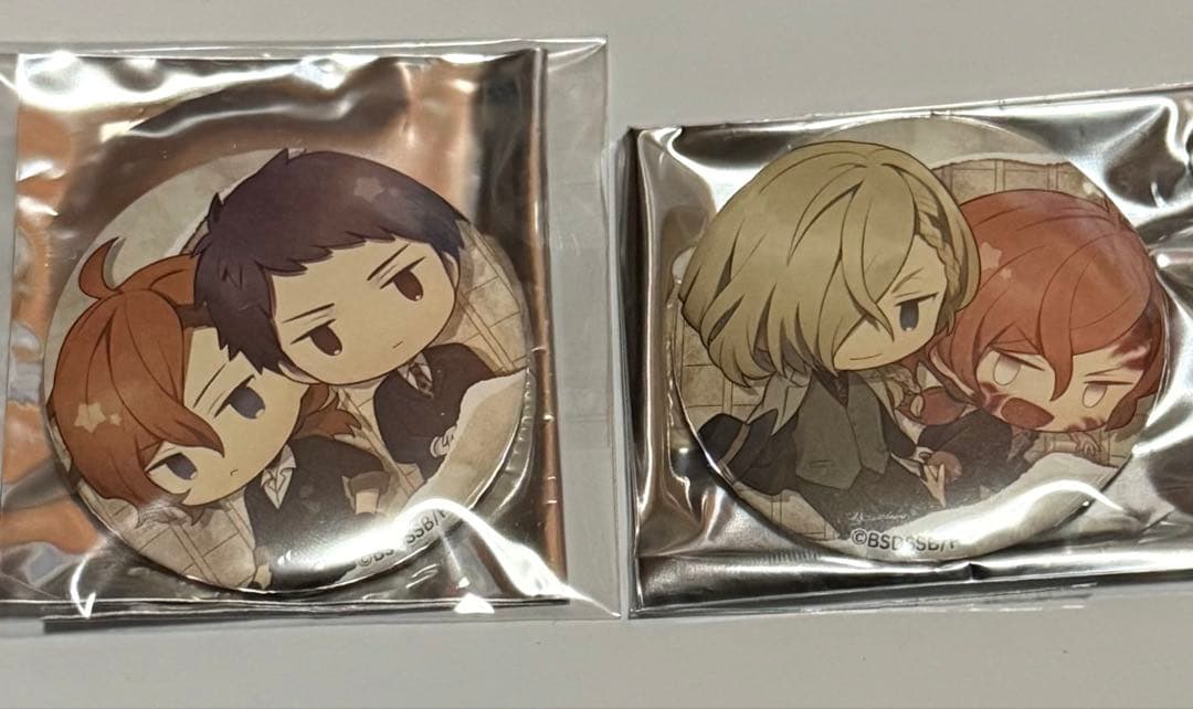 最終値下げ】 舞台 文豪ストレイドッグス デフォルメ缶バッジ - メルカリ