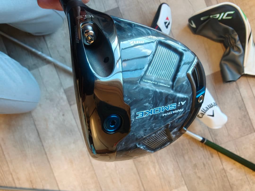 キャロウェイドライバー２本　UT付3本セット　スモーク＆EPIC　MAX