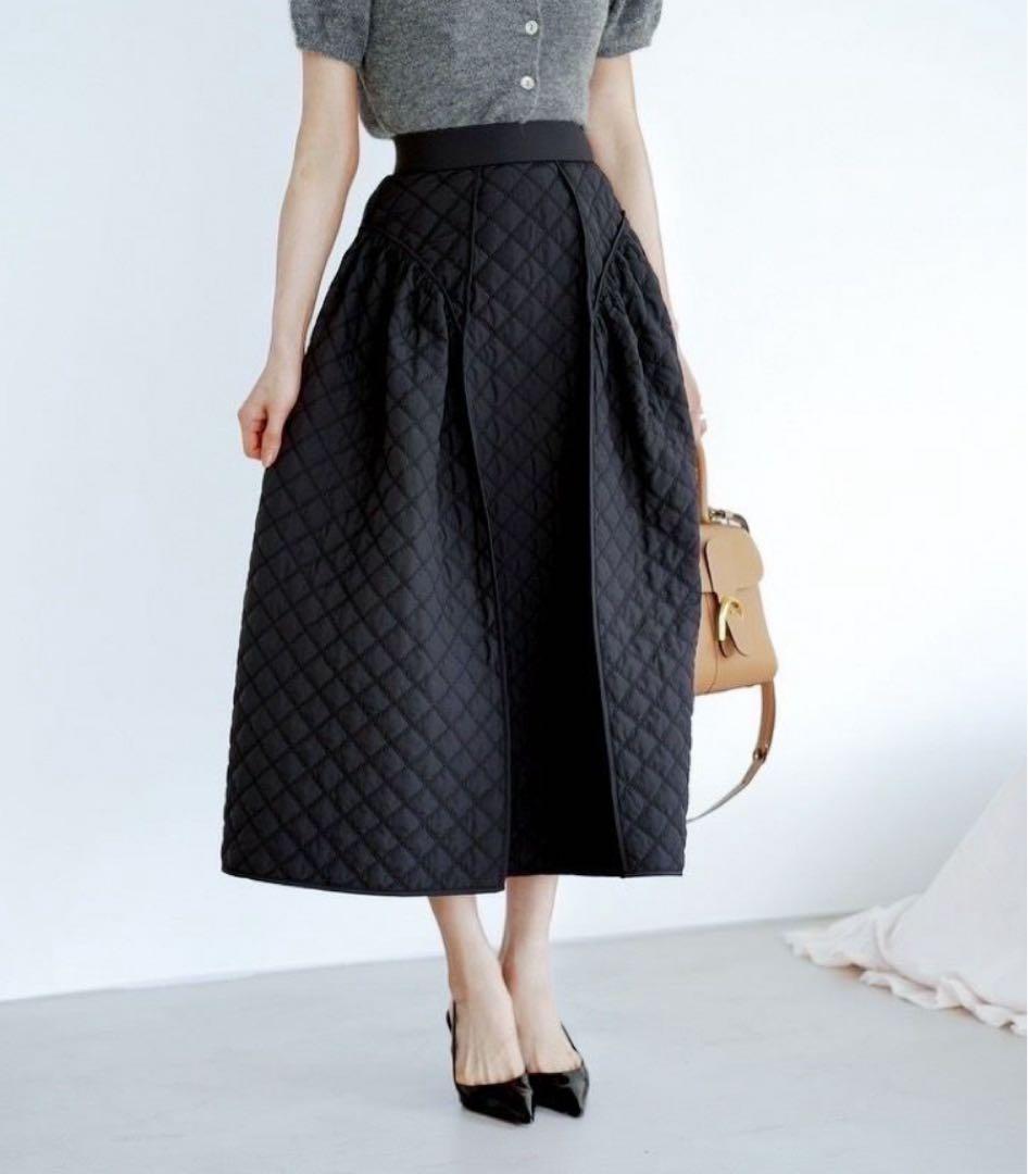 新品未使用】石井美保さんオリジナルキルティングスカート - メルカリ