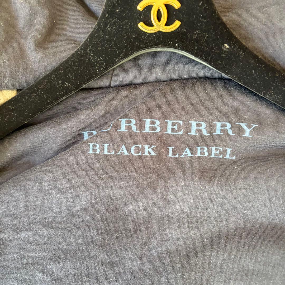 専用✨ バーバリー 中綿 ベスト フード付 L ワッペン コットン グレー