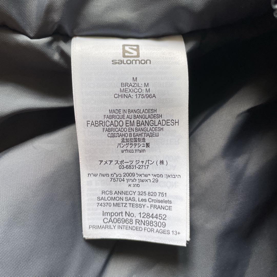 サロモン　SALOMON スキージャケット　サイズM （L相当）中古