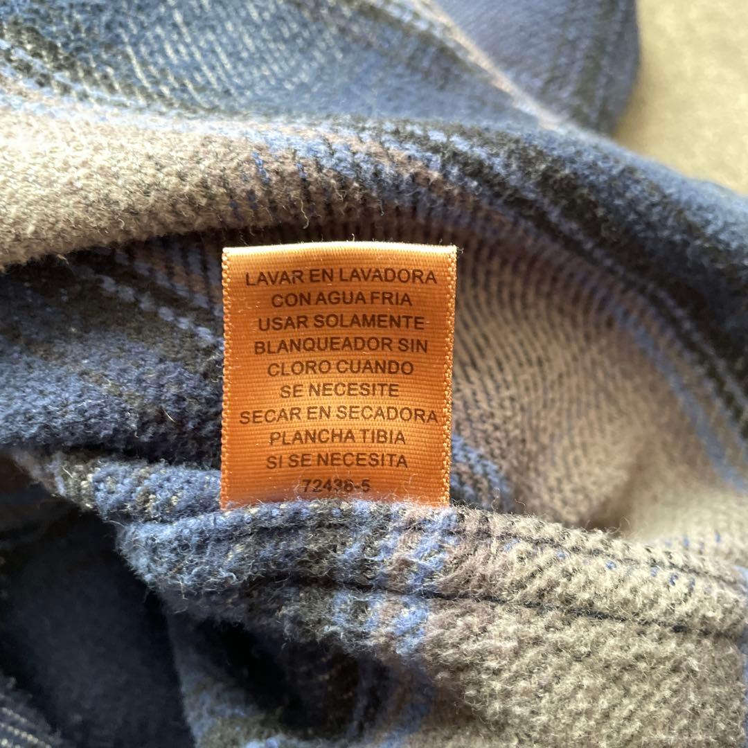 90s ネルシャツ　ヴィンテージ　オンブレ　シャドーチェック　セントジョンズベイ