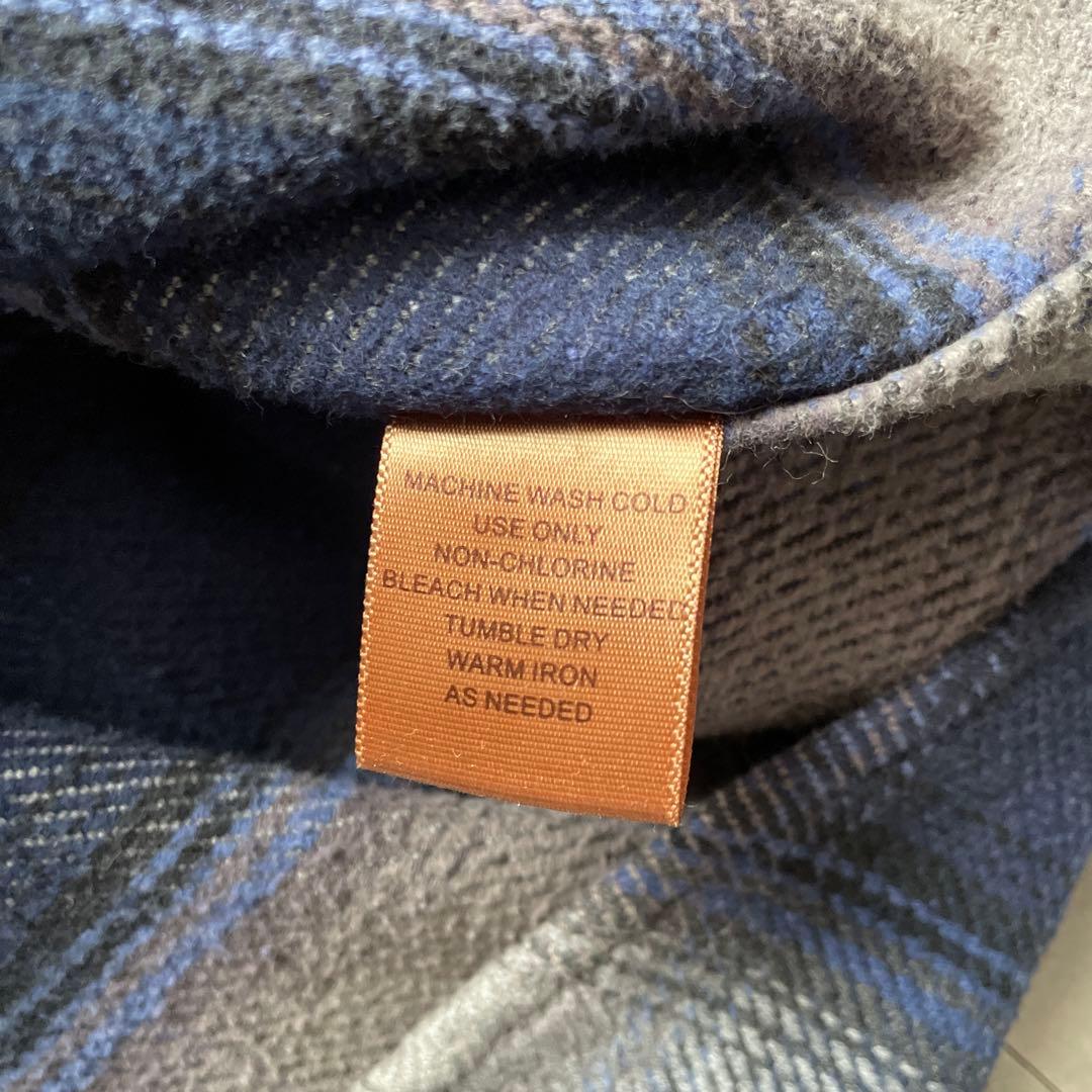 90s ネルシャツ　ヴィンテージ　オンブレ　シャドーチェック　セントジョンズベイ