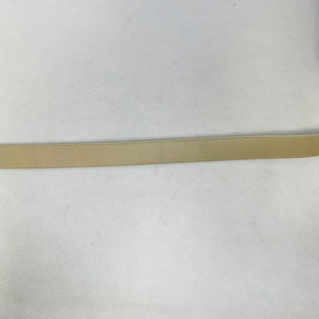 DOLCE&GABBANA 　ドルチェ&ガッパーナ ベルト　白　未使用品　レザー