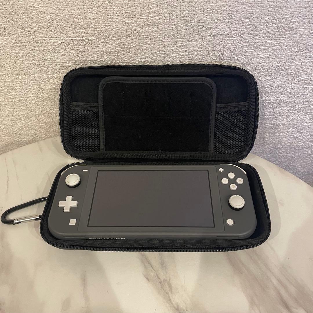 Nintendo Switch Lite グレー 動作確認済み ケース付き