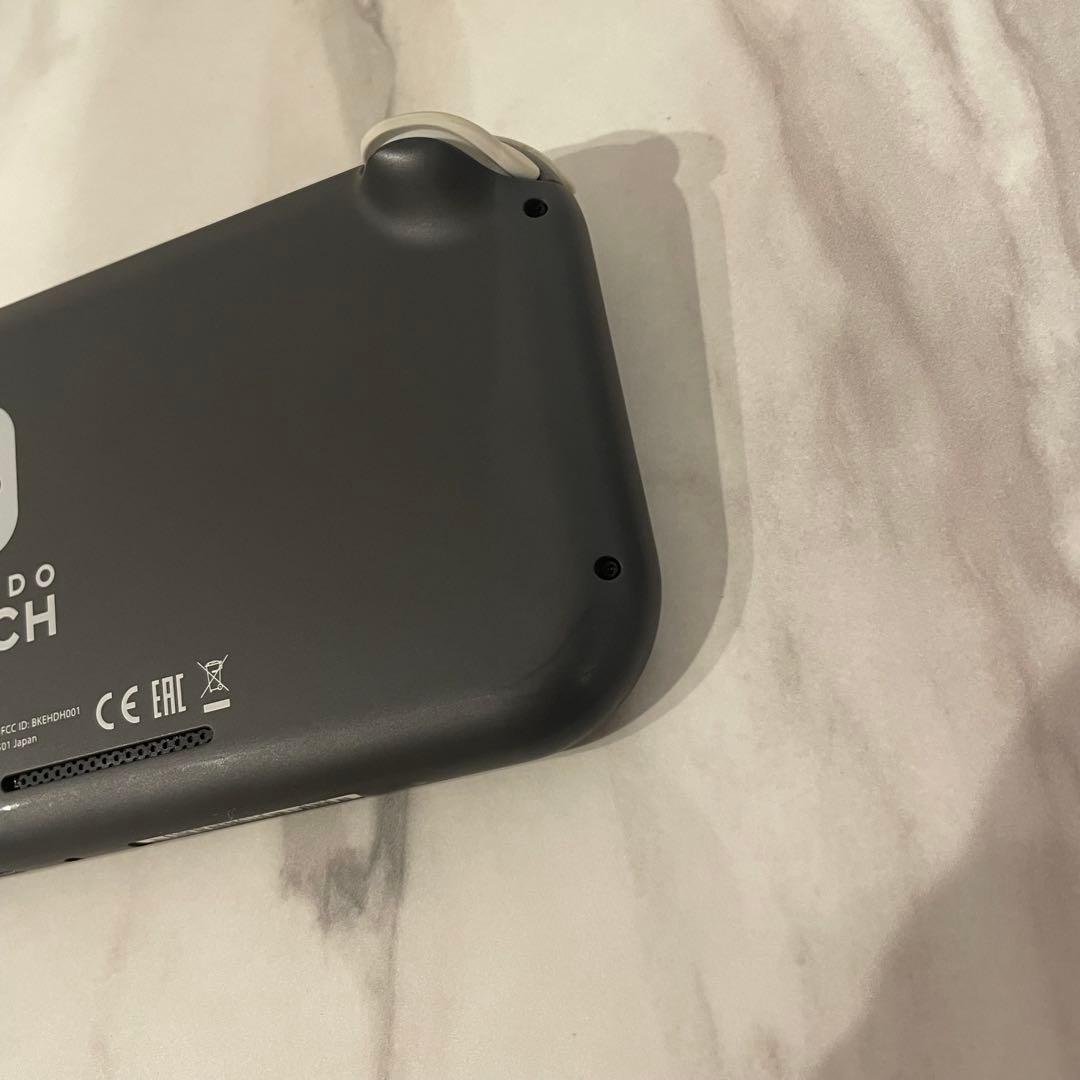 Nintendo Switch Lite グレー 動作確認済み ケース付き