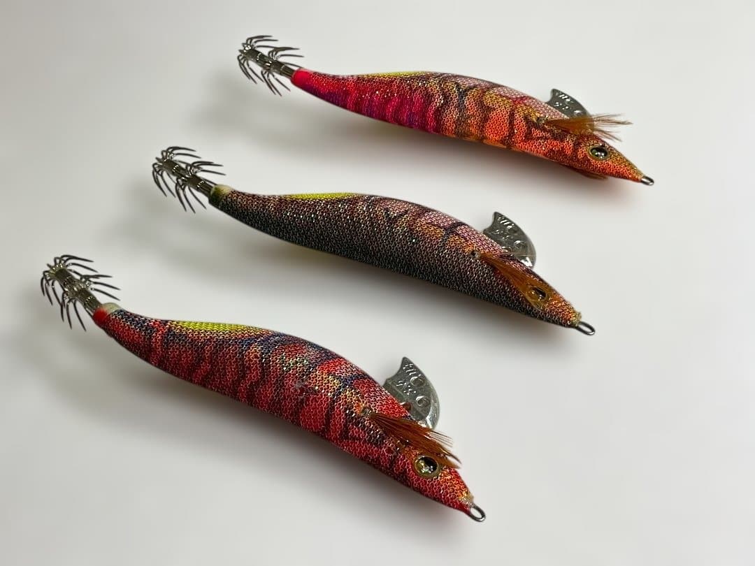 廃盤希少】ヤマシタ エギ王JP 3.5号 3本セット（イセエビ・オレピン他