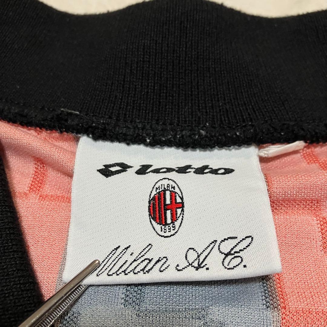 超希少！ロットLotto ACミランユニフォーム No.18 ロベルトバッジオ