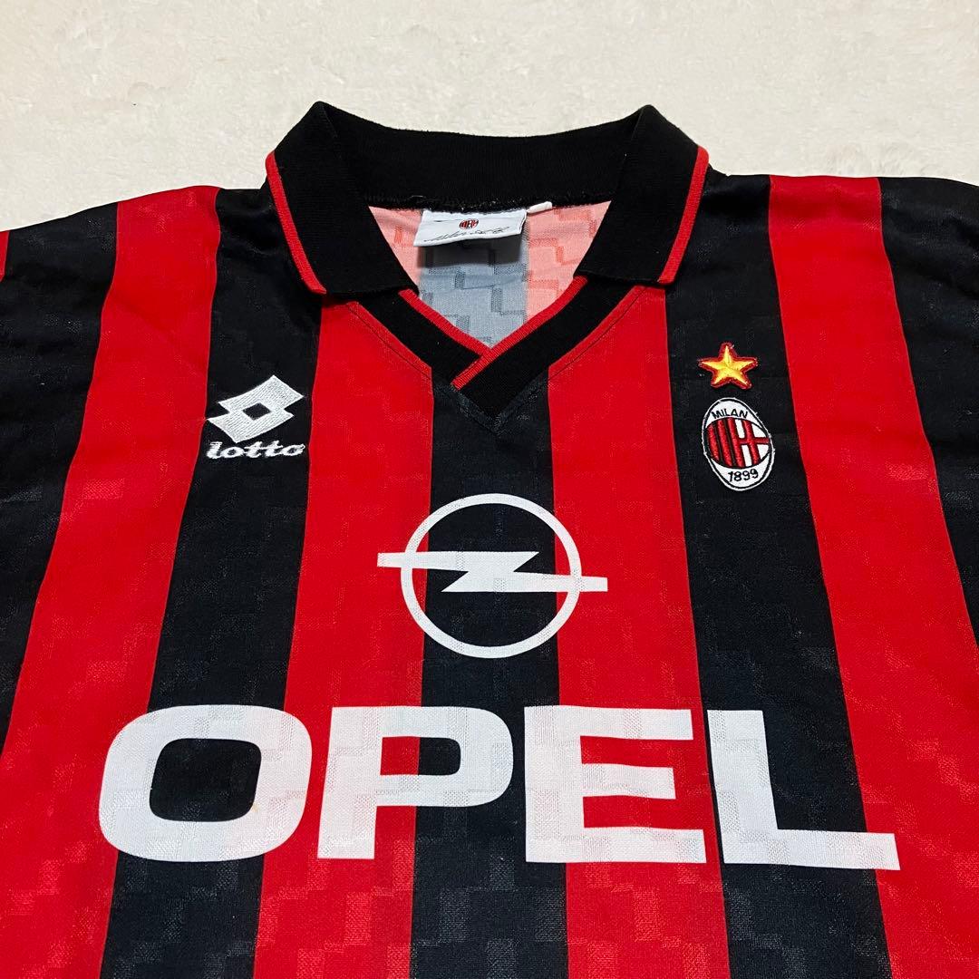 超希少！ロットLotto ACミランユニフォーム No.18 ロベルトバッジオ