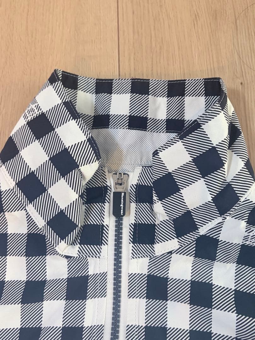 Munsingwear ゴルフ チェック柄 レインジャケット レインウェアの通販