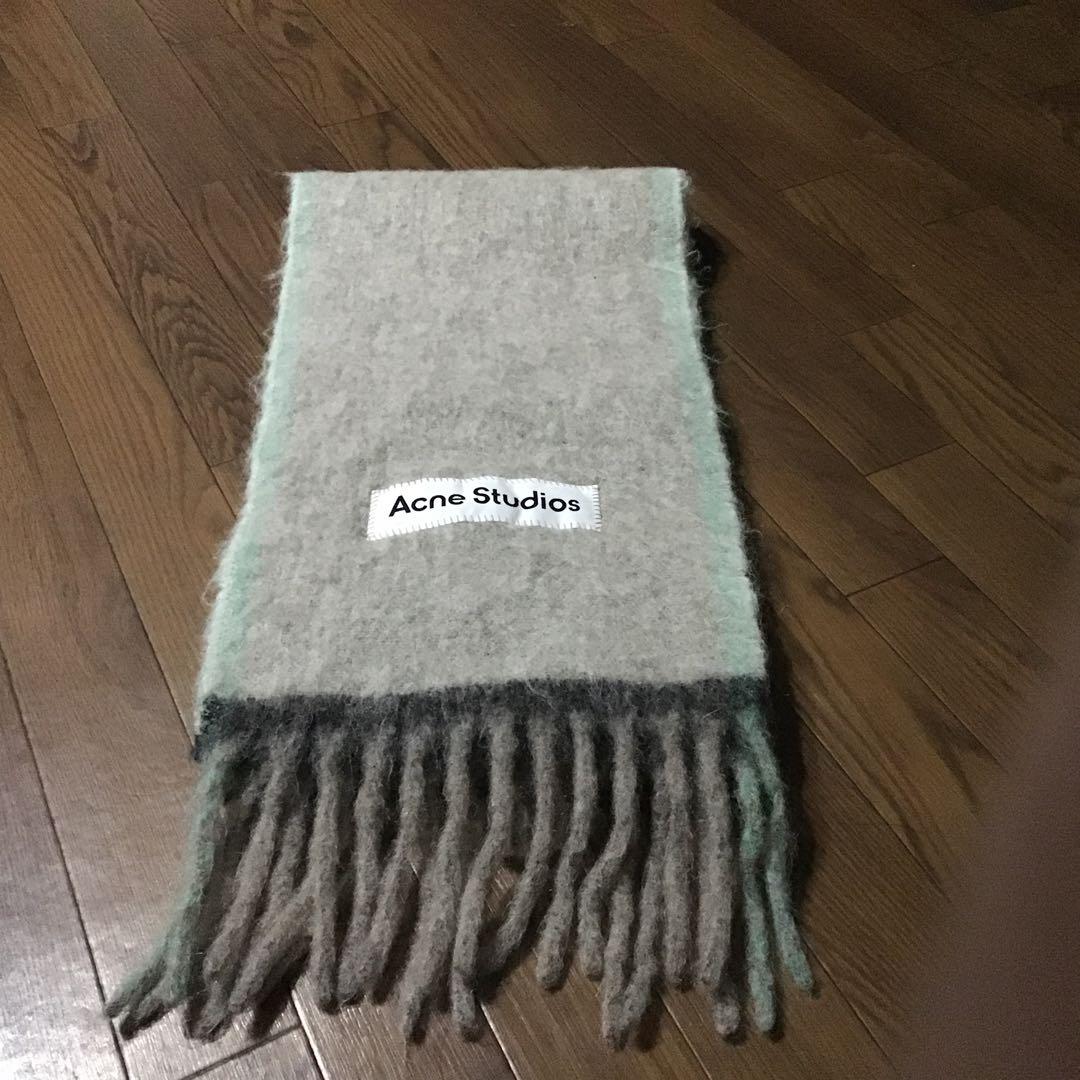 acne studios アグネストゥディオス　マフラー　グレー　国内正規品