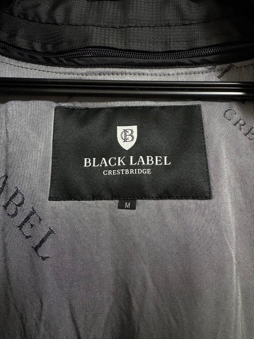 ブラックレーベル　ステンカラーコート　メンズM