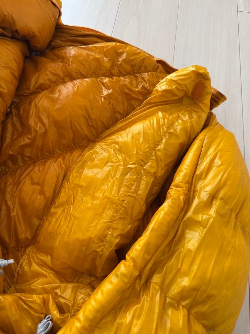 モンベル寝袋 ダウンハガー800＃2ロング サンフラワーR/ZIP