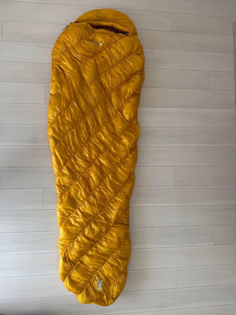 モンベル寝袋 ダウンハガー800＃2ロング サンフラワーR/ZIP