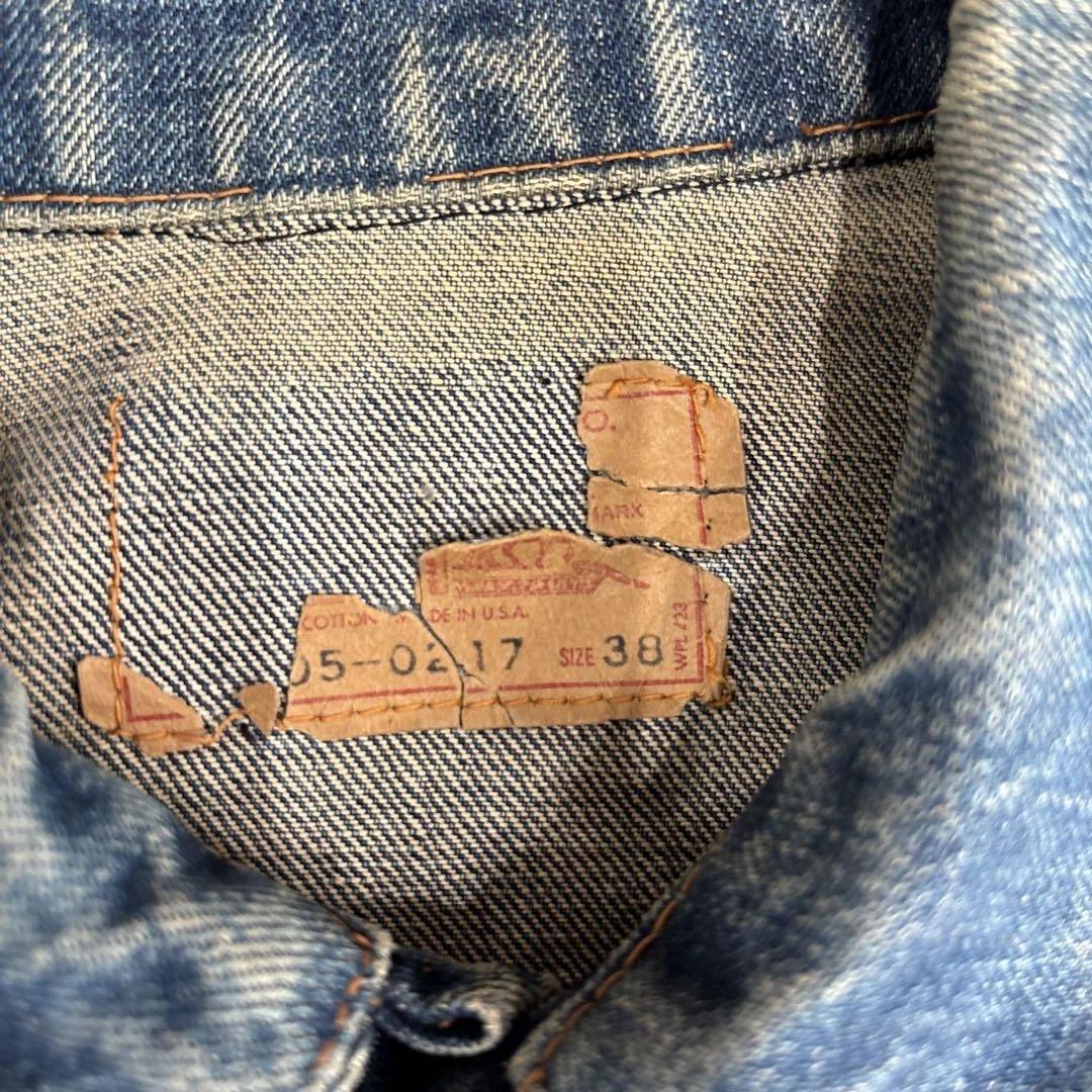 Levi’s 70505 BigE 移行期　サイズ38
