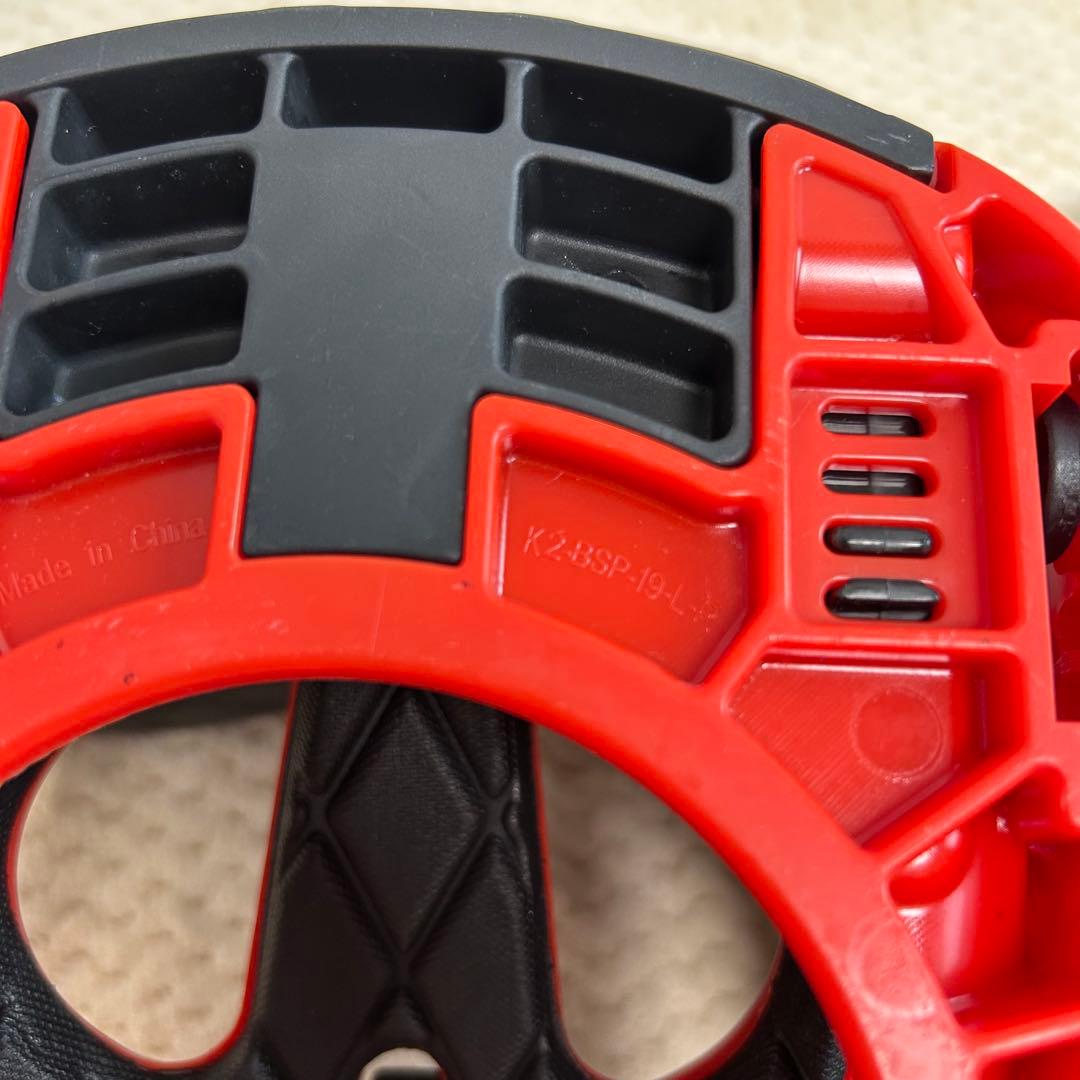 K2 SONIC スノーボード　フリースタイル　ビンディング　Lサイズ