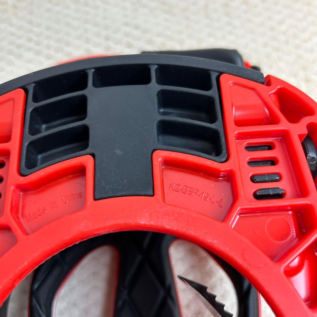 K2 SONIC スノーボード　フリースタイル　ビンディング　Lサイズ