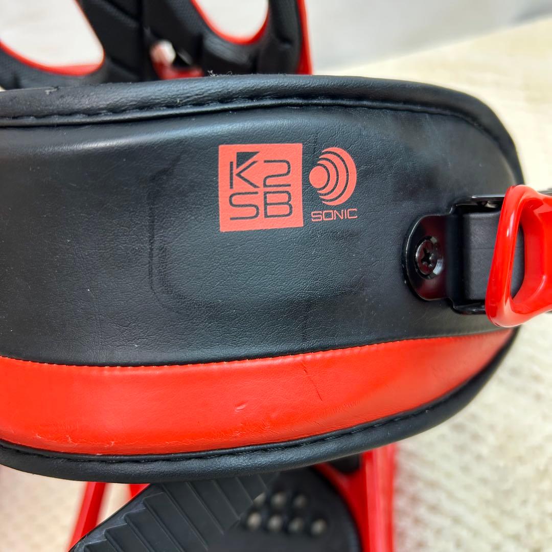 K2 SONIC スノーボード　フリースタイル　ビンディング　Lサイズ