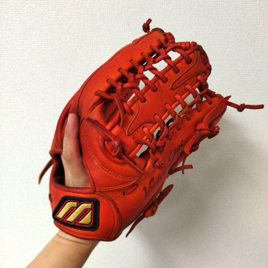 143 ミズノ ビクトリーステージ 即戦力 軟式 外野手用グローブ