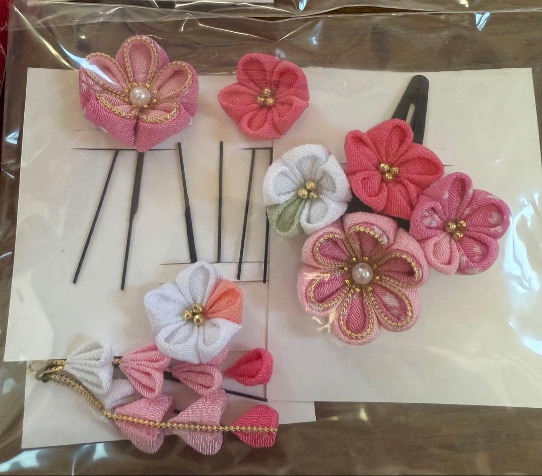 ★キャサリンコテージ 七五三 被布3点＋フルセット★草履・足袋・髪飾り